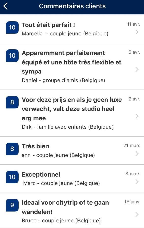 Studio 2 Pers. Tourisme Et Business Apartment Namur Exterior foto